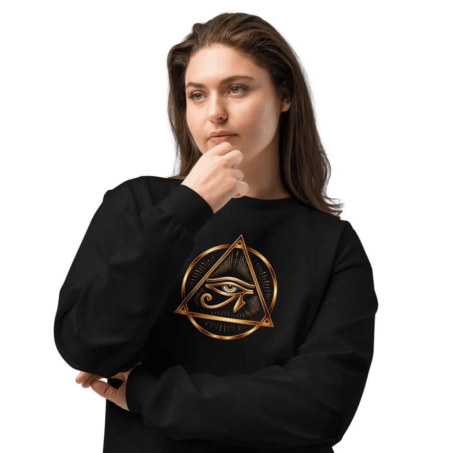 [Eye of Horus] - Unisex Premium Heavyweight Long Sleeve Shirt product image (10)