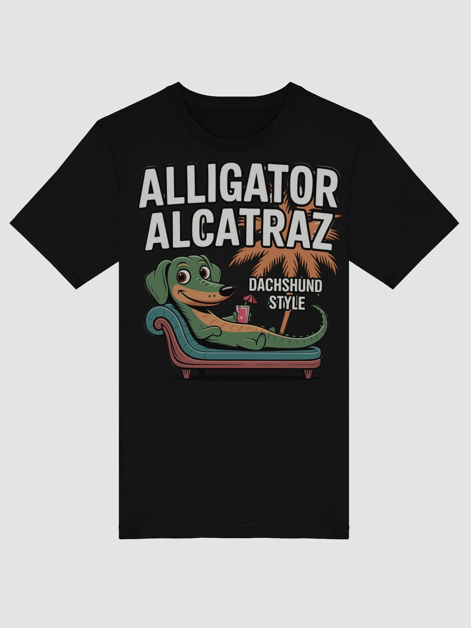 Alligator Alcatraz: Dachshund Style T-Shirt product image (5)