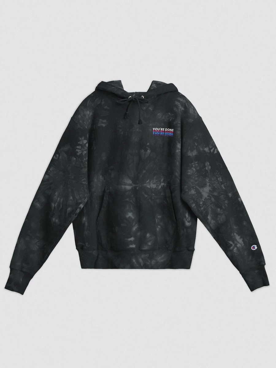 TIE DYE YOU'RE DONE HOODIE product image (1)