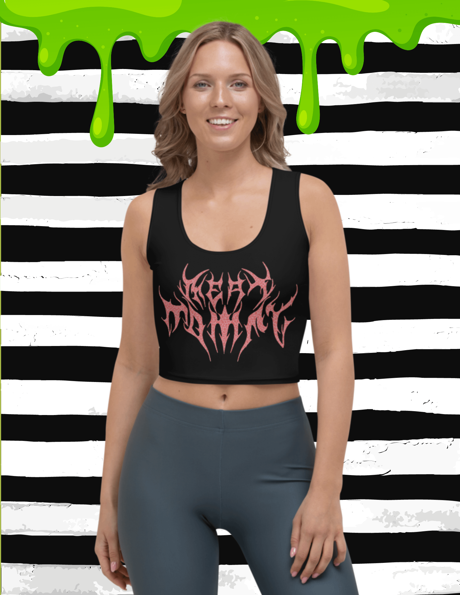 Metal Mommy Crop Top product image (1)
