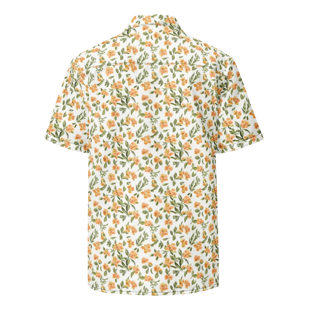 Floral Pattern Honeysuckle Flowers Hawaiian Shirt product image (2)