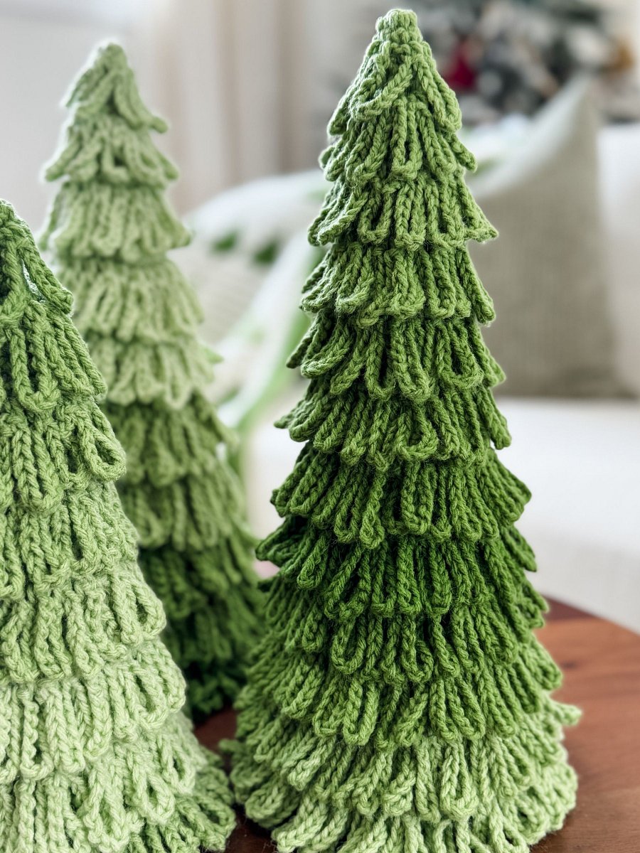 Ombre Loopy Trees Crochet Pattern product image (9)