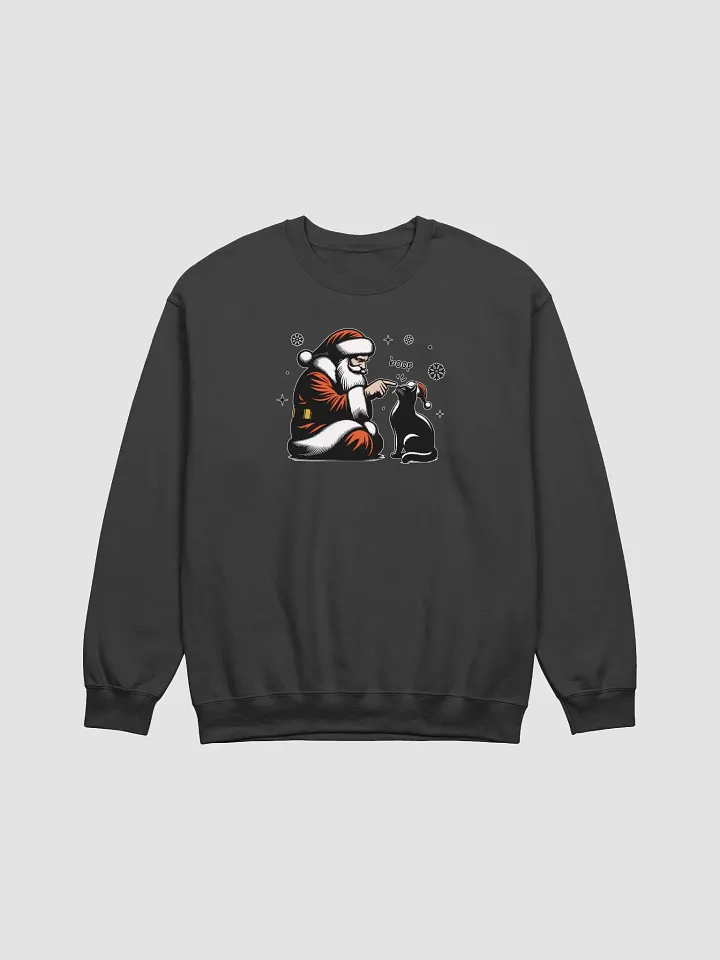 Christmas Santa Boop Cat Sweatshirt 3558 product image (1)