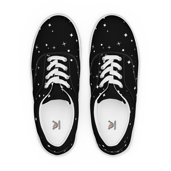 Starry Night Lace-Up Canvas Shoes product image (1)