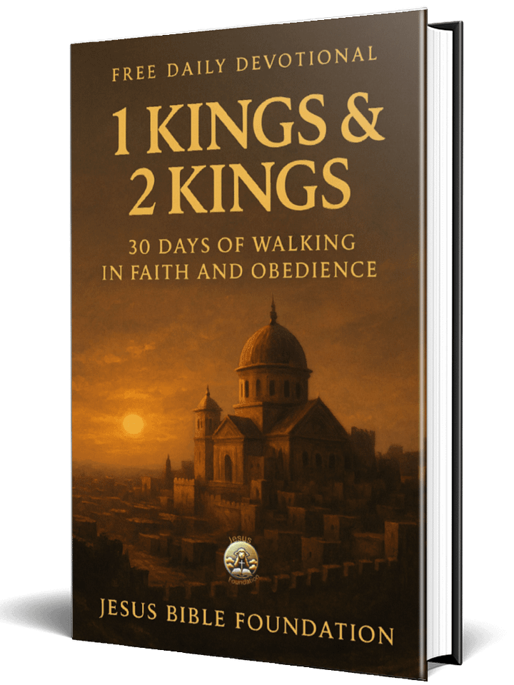 Free Daily Devotional: 1 & 2 Kings – 30 Days of Walking in Faith and Obedience product image (1)