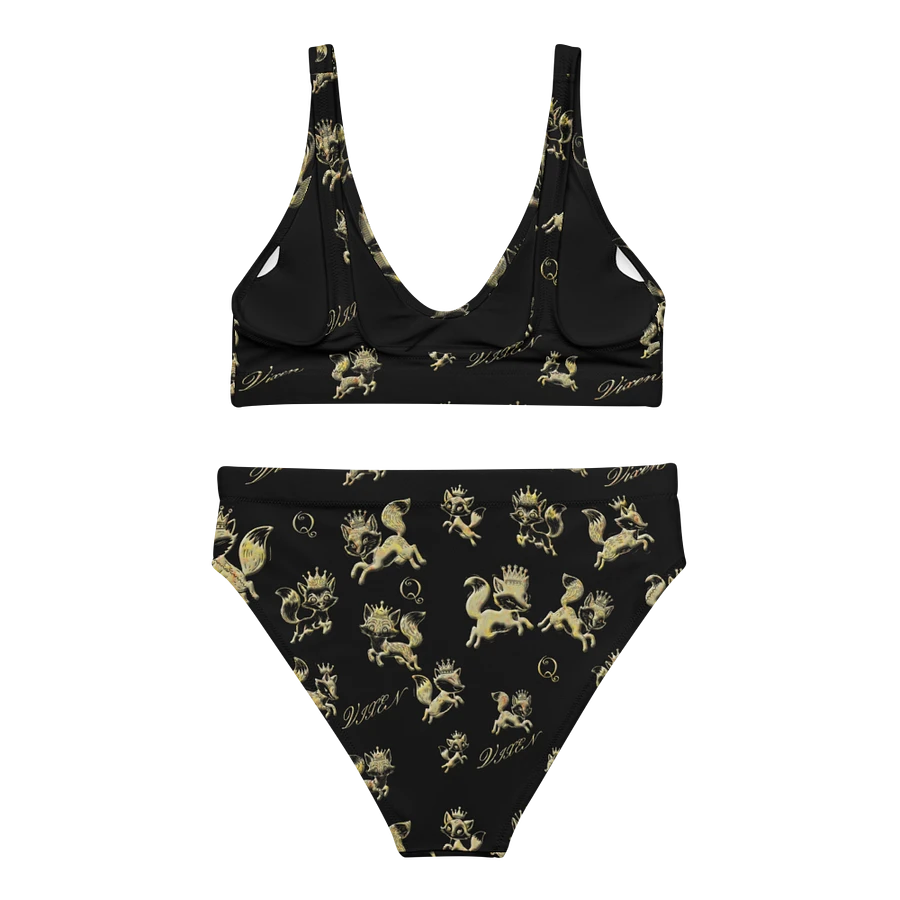 Vixen Queen Golden Vixen High Wasted black Bikini product image (4)