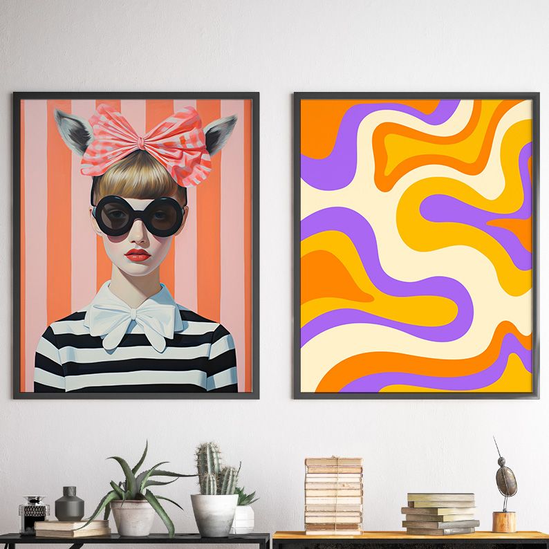 Eclectic Gallery Wall Set of 13 Surreal DIGITAL Prints product image (6)