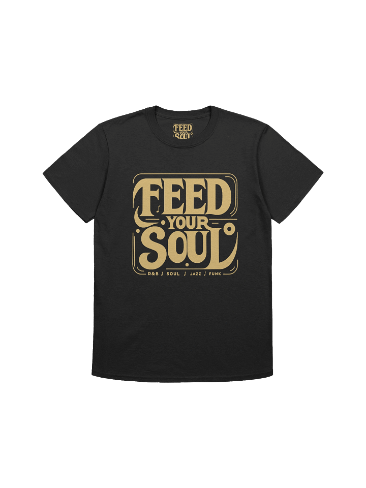 FEED YOUR SOUL GOLD LOGO T-SHIRT product image (1)