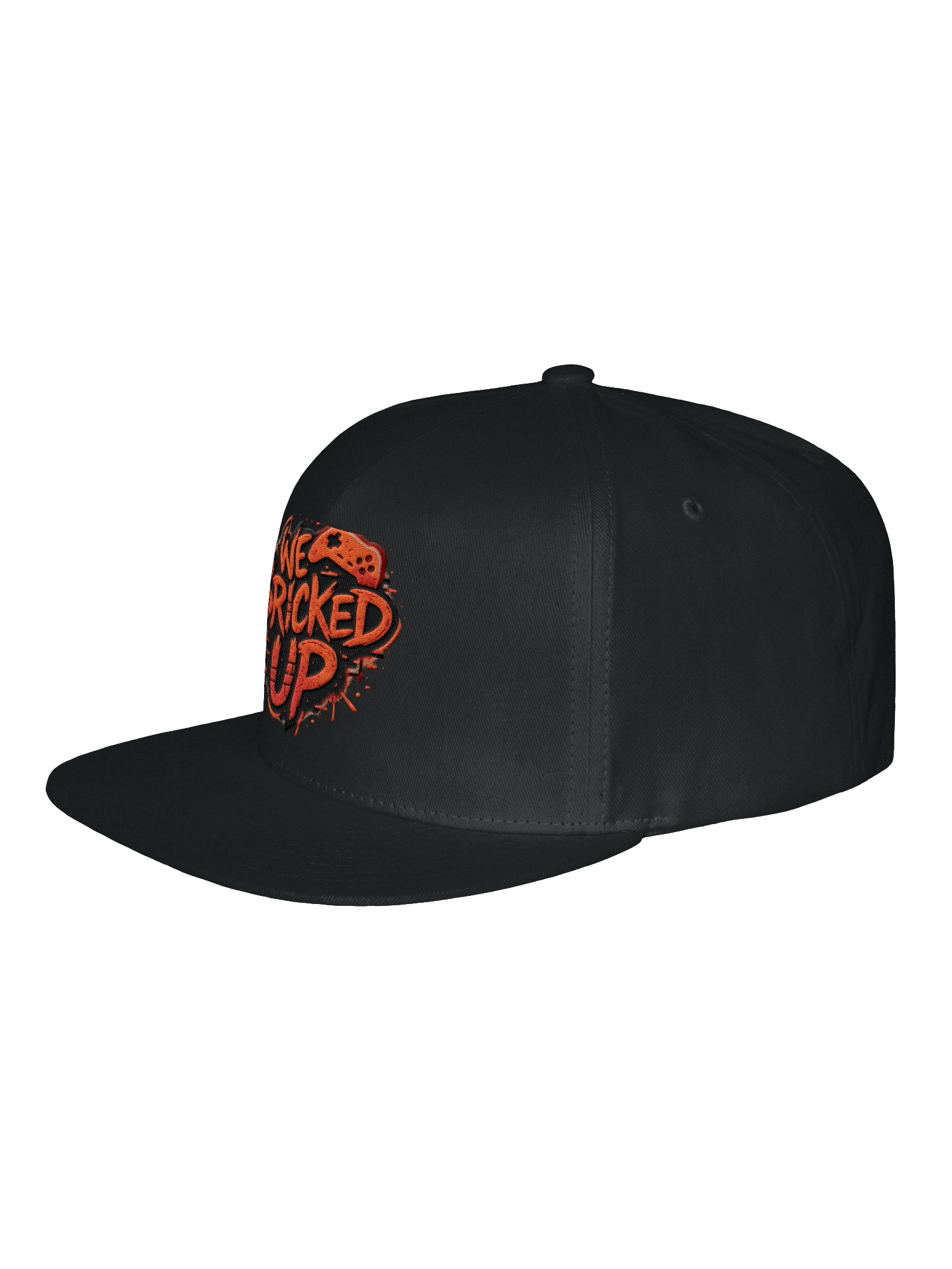 "Bricked Up" Snapback Red product image (4)