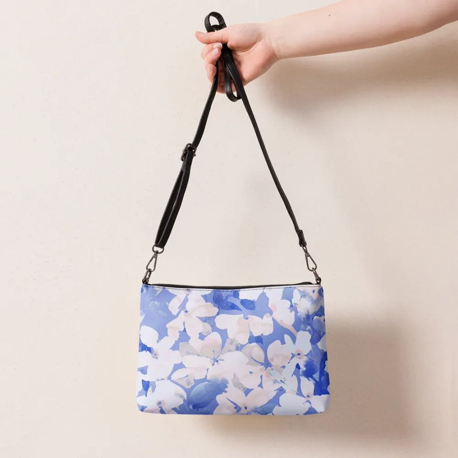 Watercolor Floral Bliss Crossbody Bag product image (7)