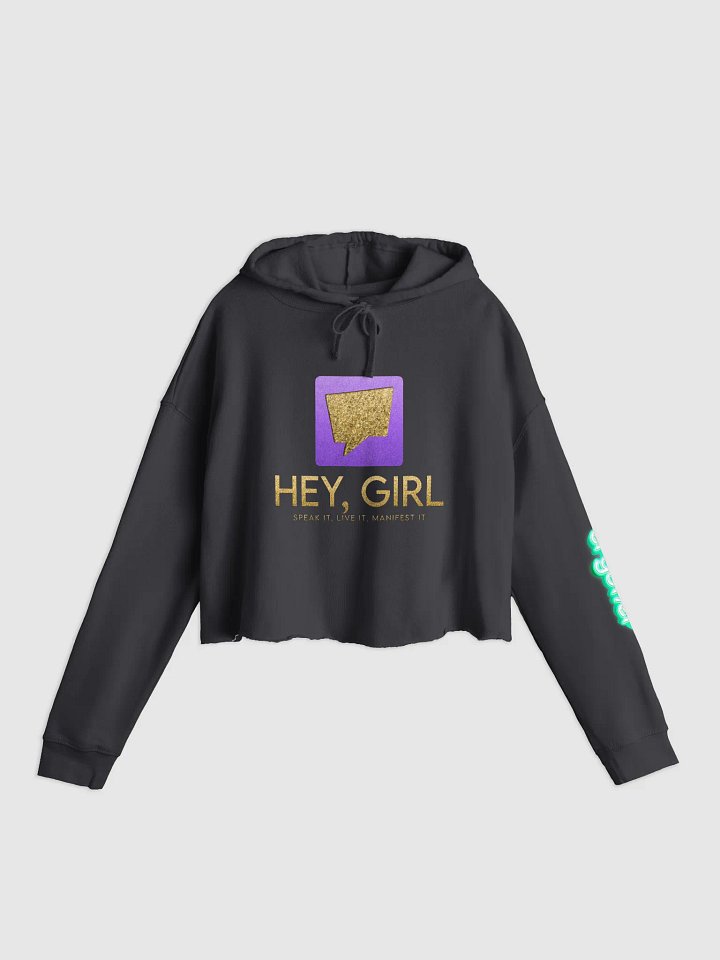 Hey Girl Legacy Crop Hoodie product image (4)
