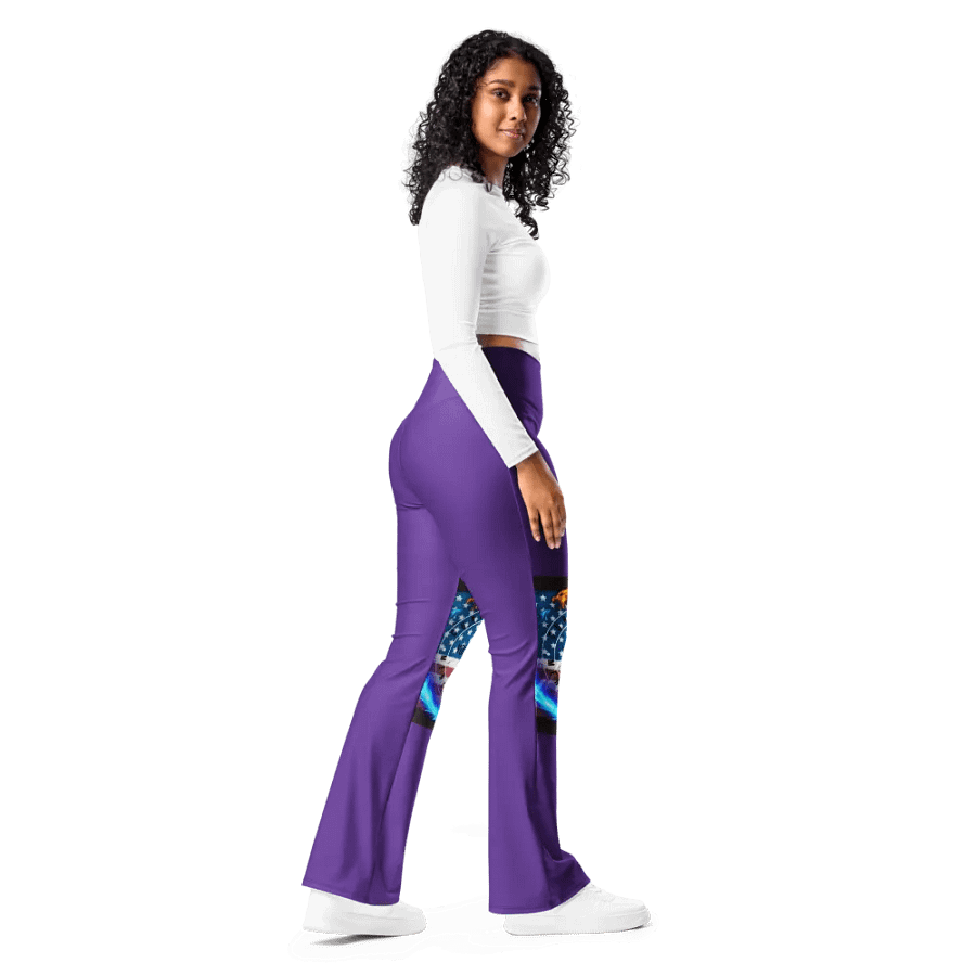 flare leggings- purple product image (6)