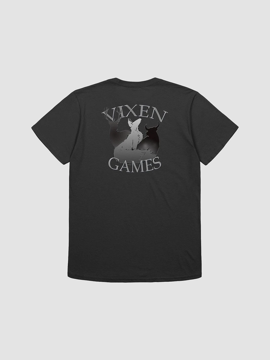 Vixen Games Vixen with Stag and Bull Trifecta back print soft T-shirt product image (7)
