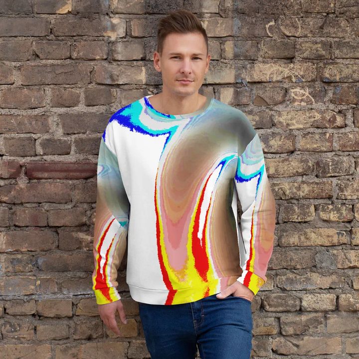 Cool Abstract Swirl Unisex Sweatshirt product image (1)
