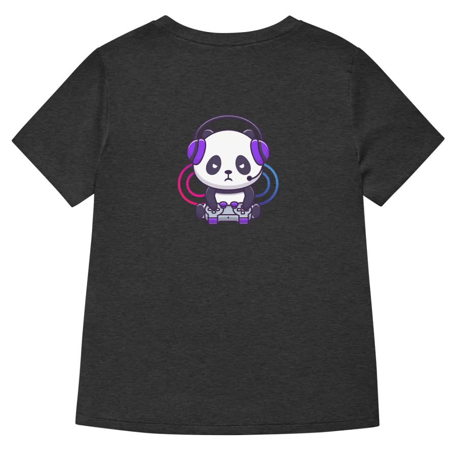 Roro Panda Bella+Canvas Women's Relaxed V-Neck T-Shirt product image (42)