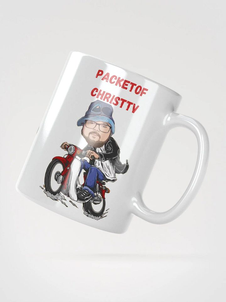 Chris on a bike! mug! product image (4)