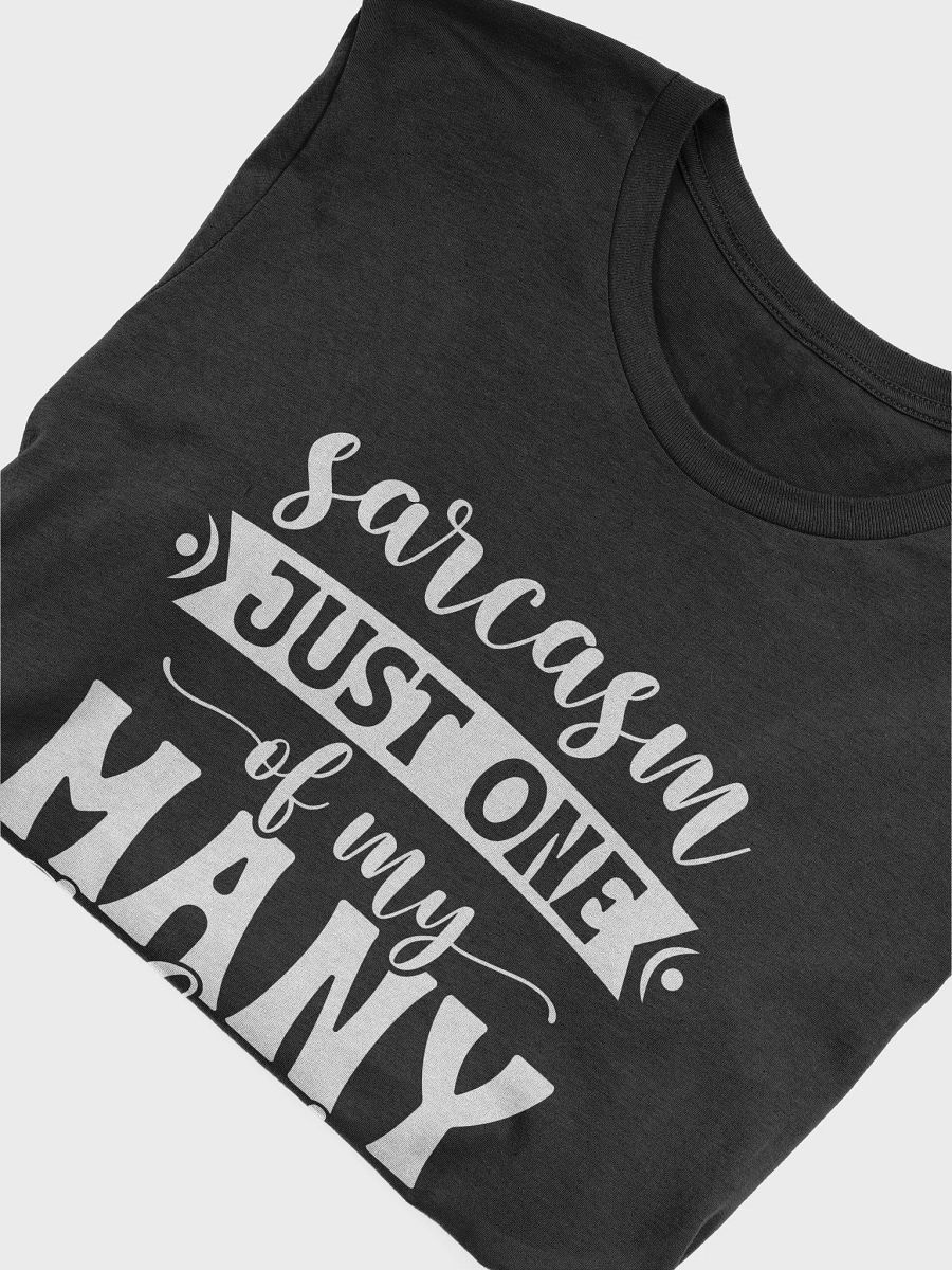 Sarcasm Just One Of My Many Talents Women's Black T-Shirt product image (6)