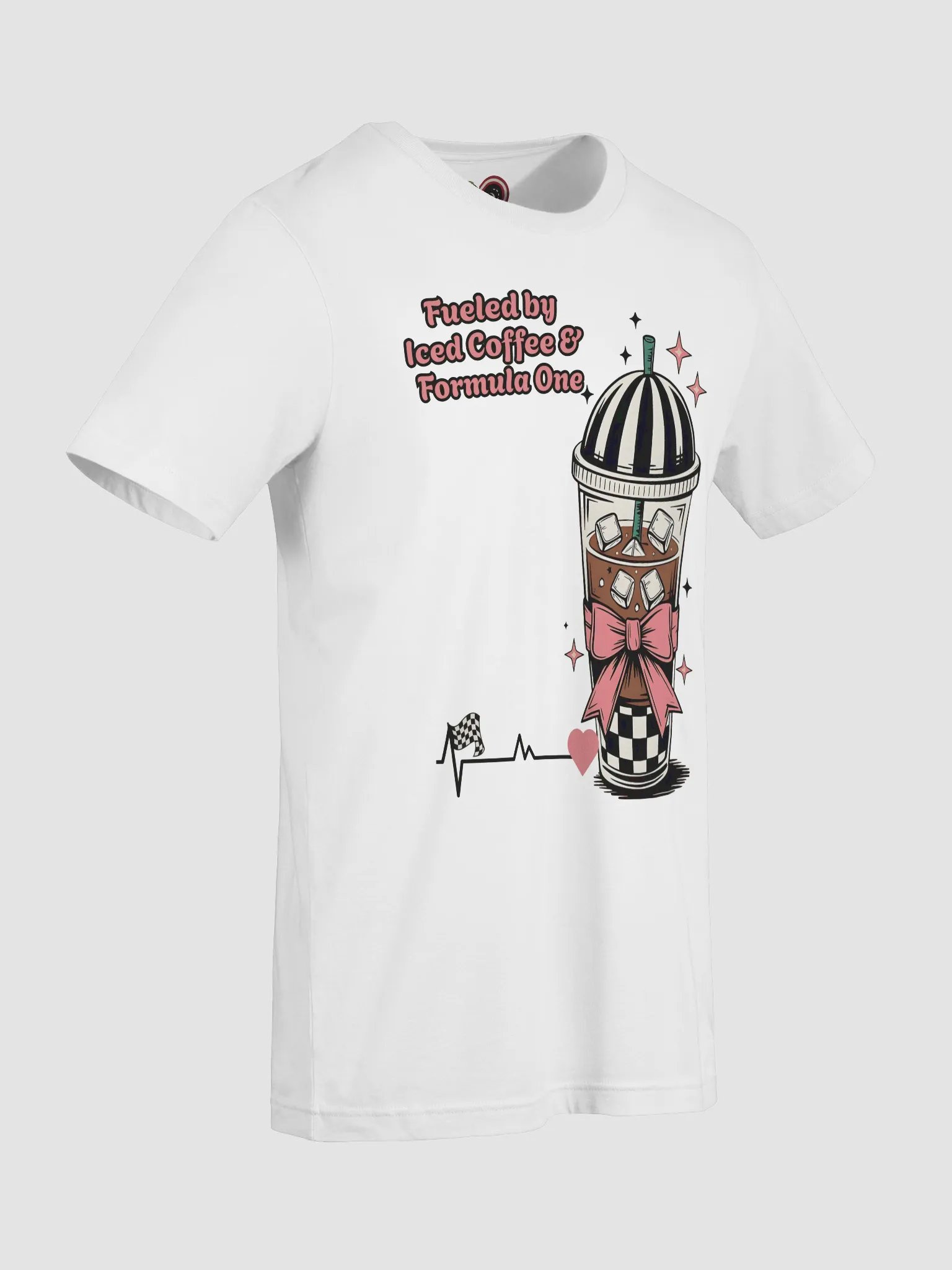 Iced Coffee and Formula 1 Graphic Tee product image (5)
