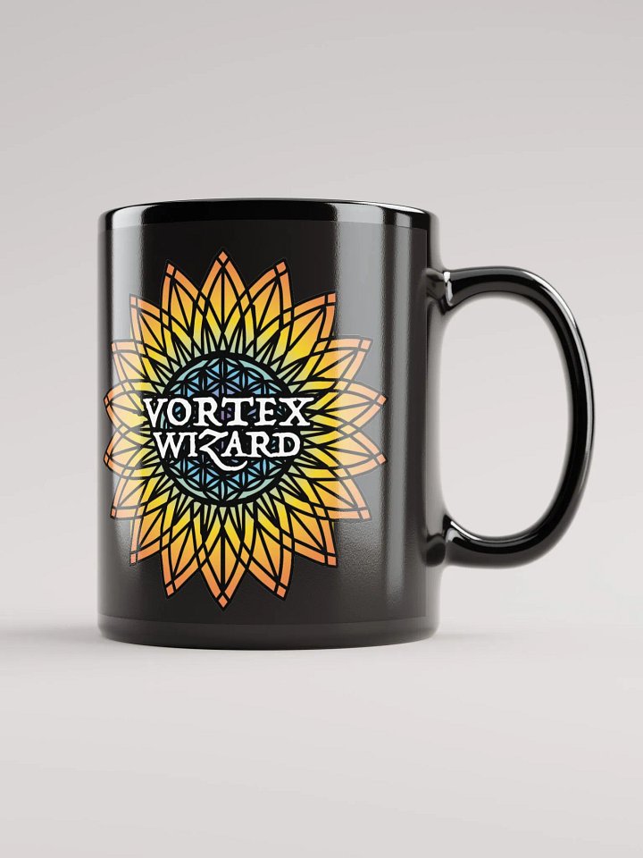 OWN IT! YOU ARE A VORTEX WIZARD • black ceramic mug product image (1)