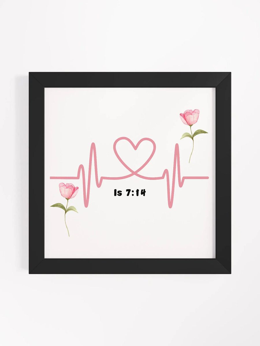 Is 7:14 Wall Frame product image (1)