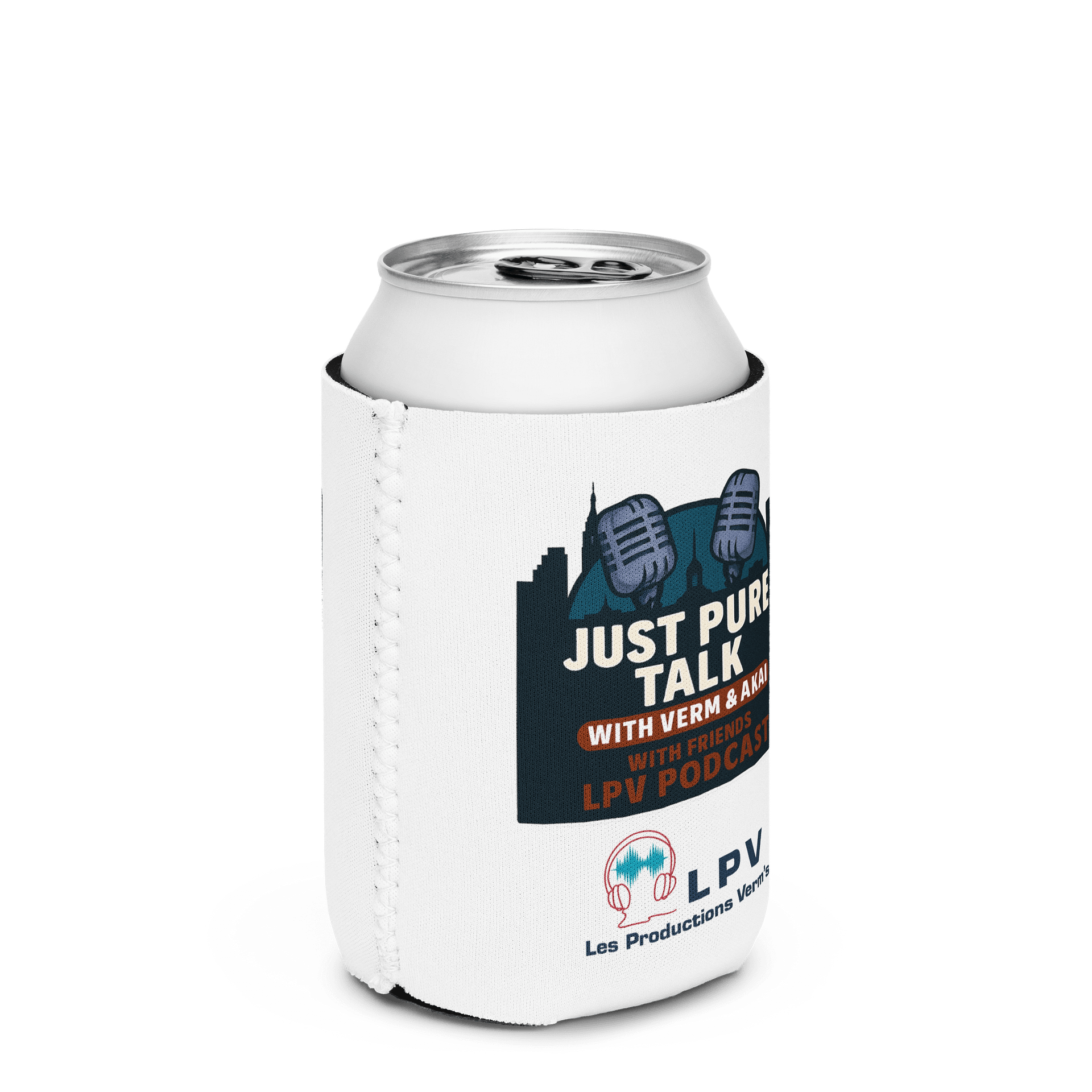 Just Pure Talk Show: Official Can Cooler - Just Pure Talk Show : Manchon à canette officiel product image (3)