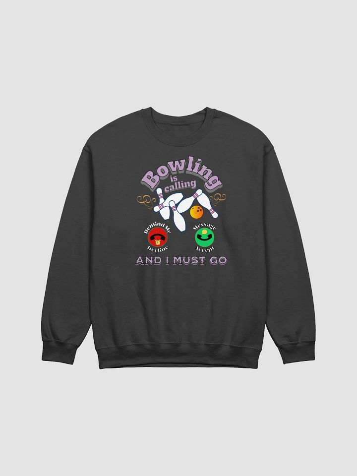 Bowling Is Calling Crewneck Sweatshirt product image (1)