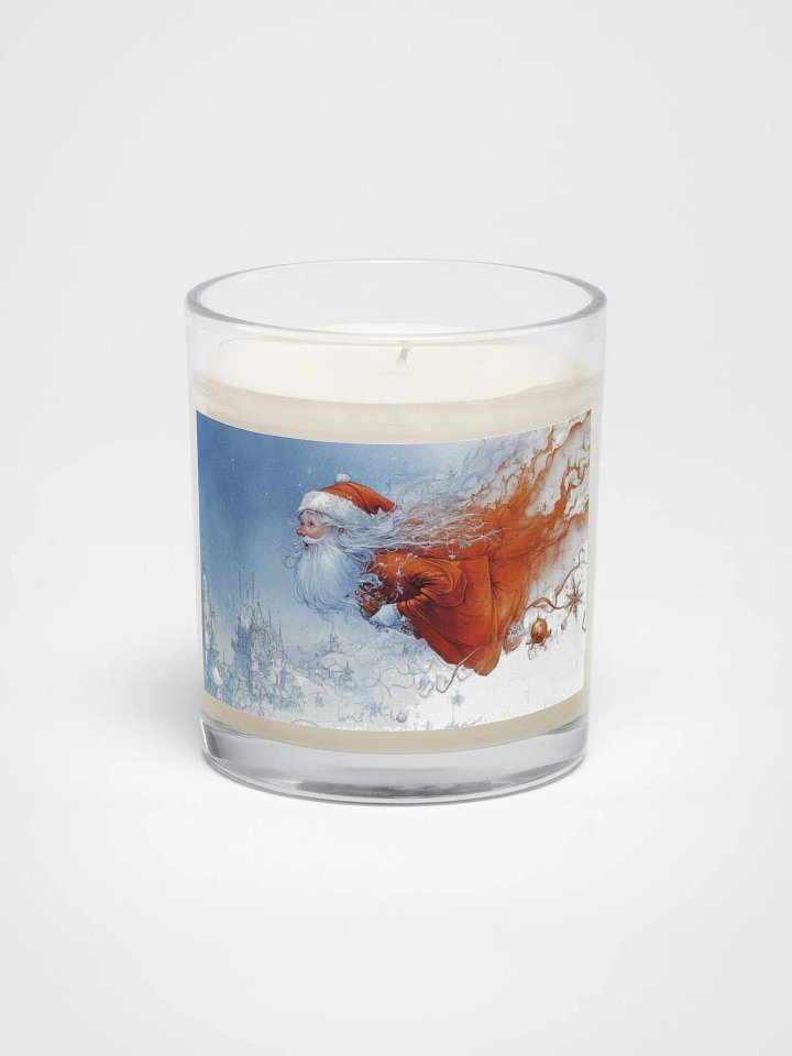Whimsical Santa Claus Soy Wax Candle product image (1)