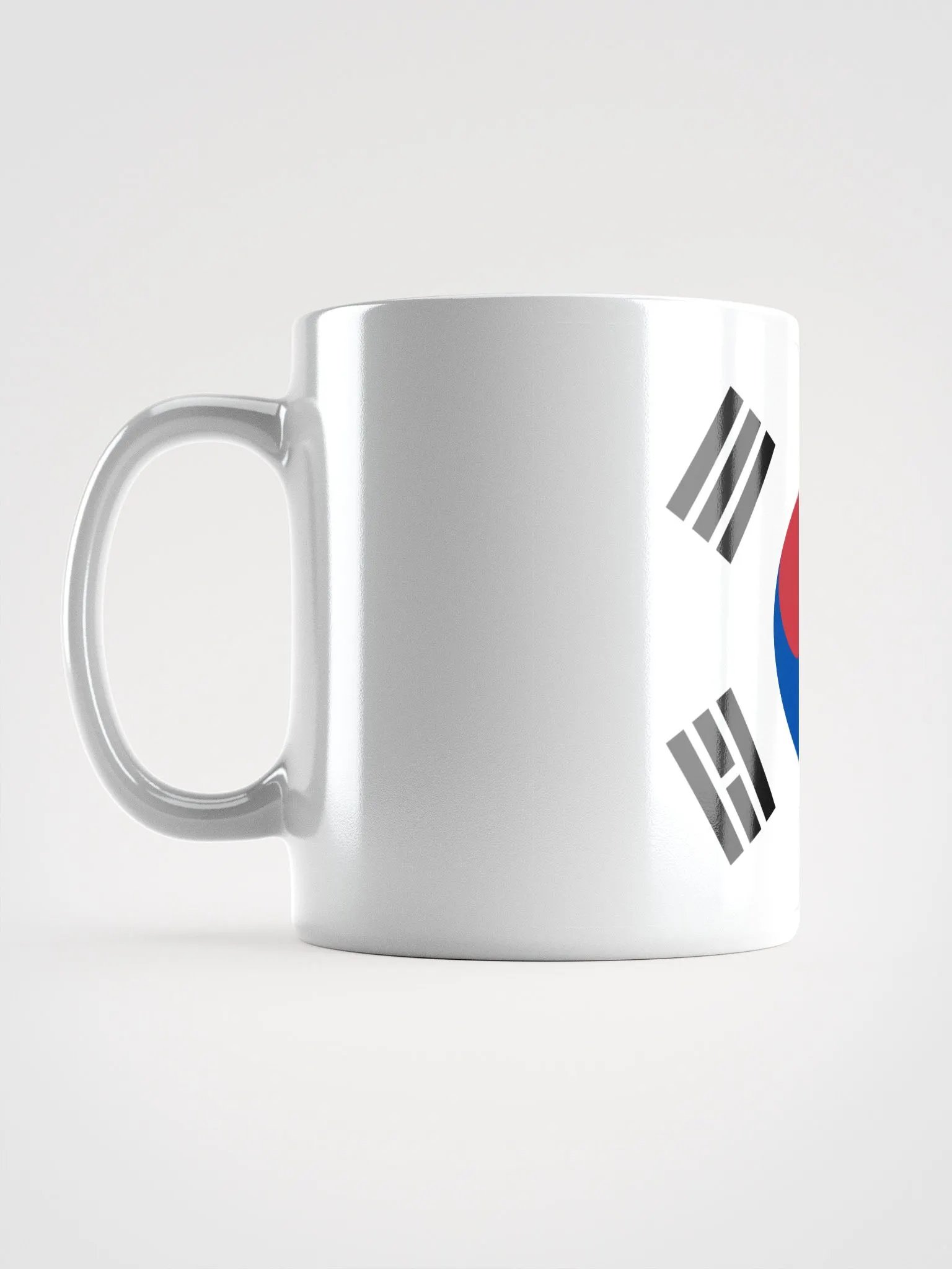 South Korea Flag White Coffee Mug product image (6)