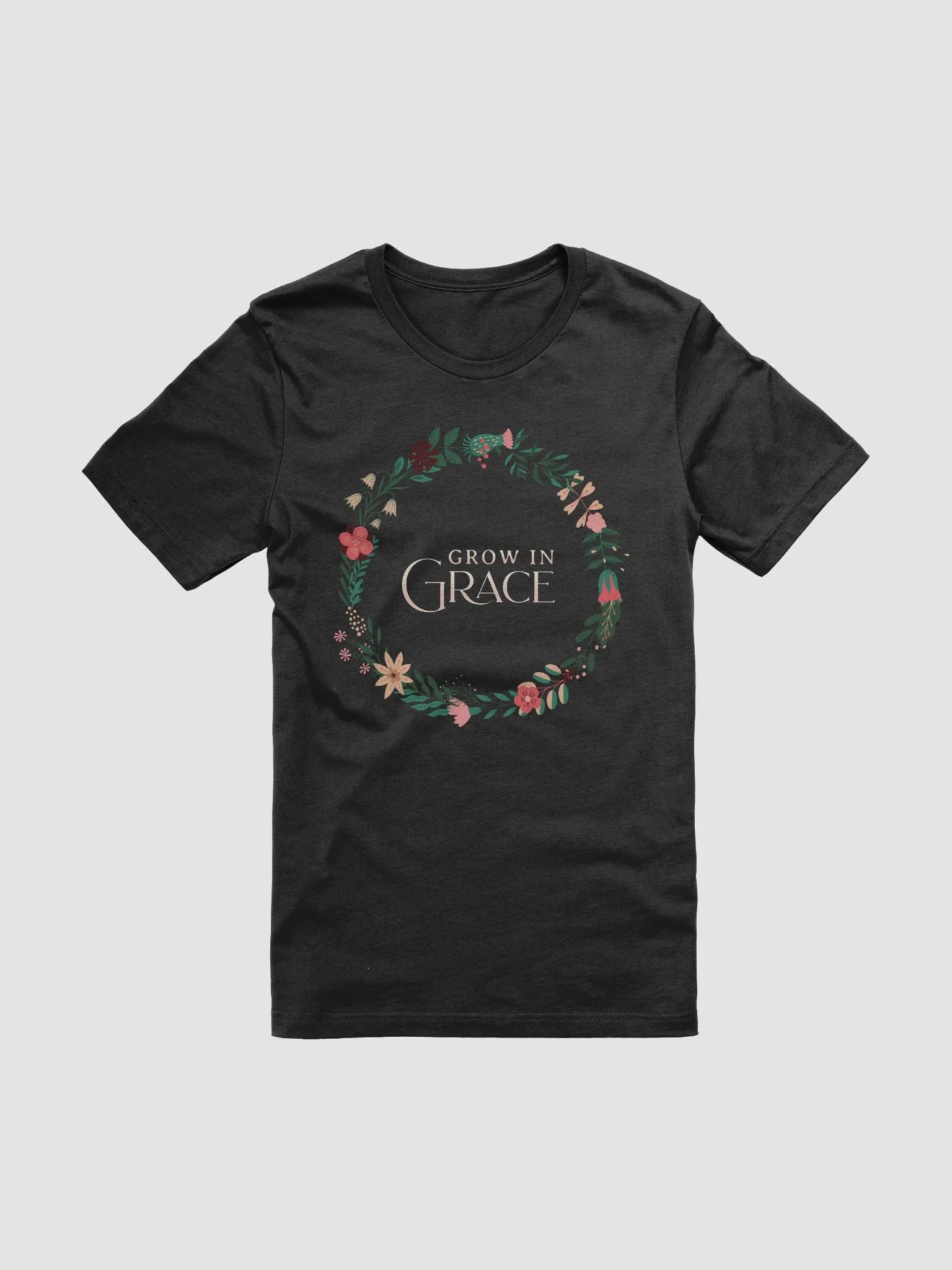 Grow in Grace Floral T-Shirt product image (5)