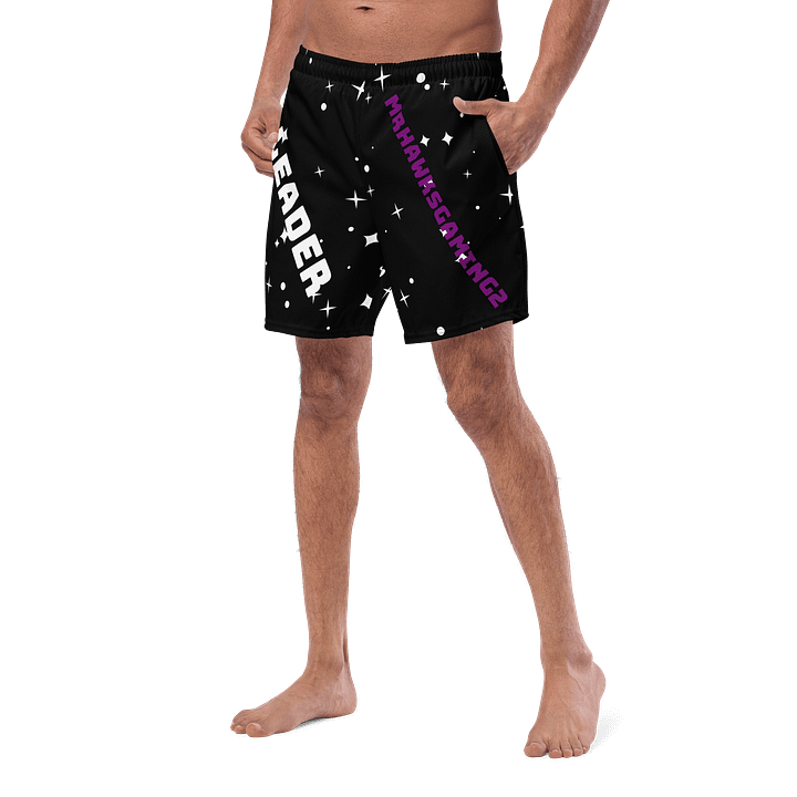 Starry Leader All-Over Swim Trunks product image (2)
