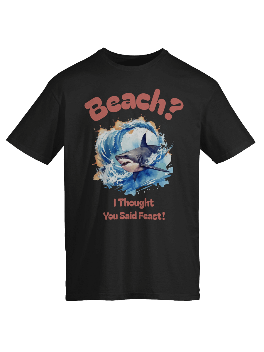 Beach? Shark Wave T-Shirt product image (22)