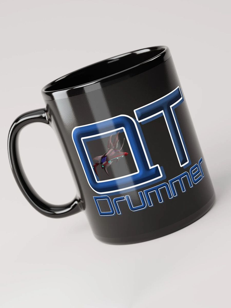 QTDrummer Mug Gloss Black product image (5)