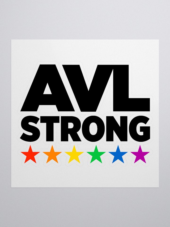 AVL Strong Sticker Die Cut product image (1)