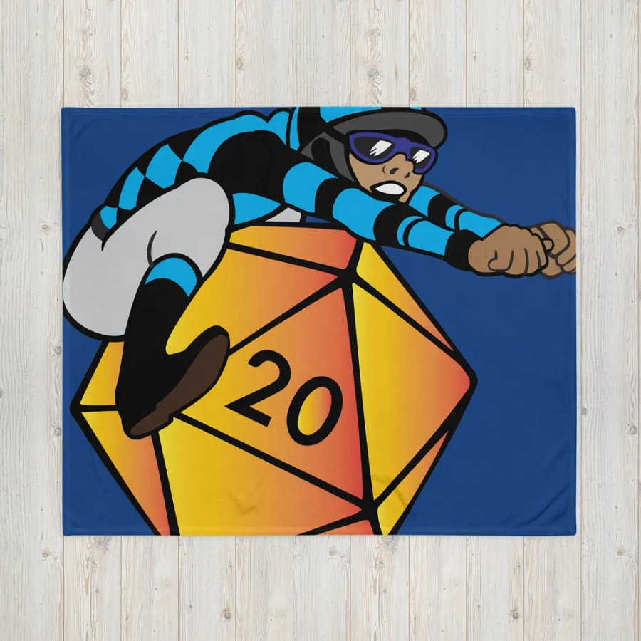 Dice Jockeys Blue Blanket product image (16)