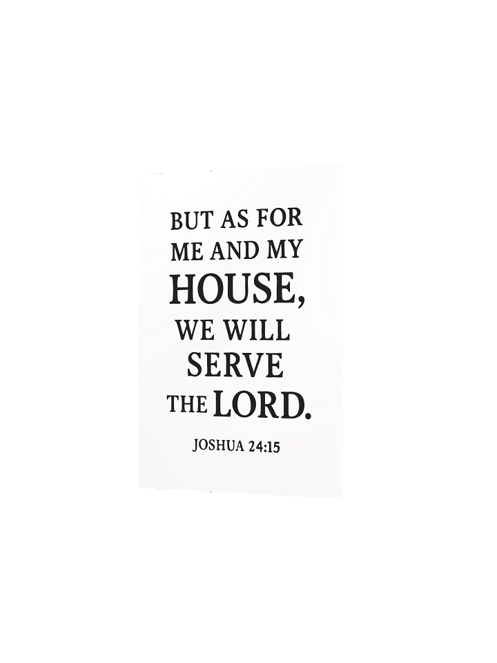 Joshua 24:15 Bible Verse Poster product image (12)