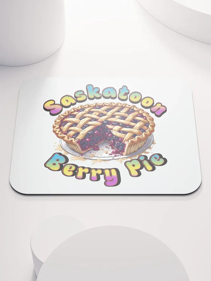 Saskatoon Berry Pie Mouse Pad product image (2)