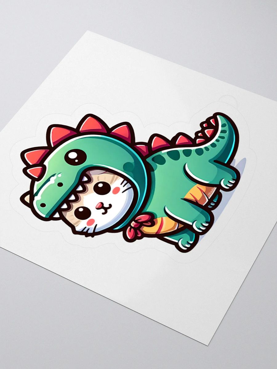 Dino Cat Sticker product image (9)