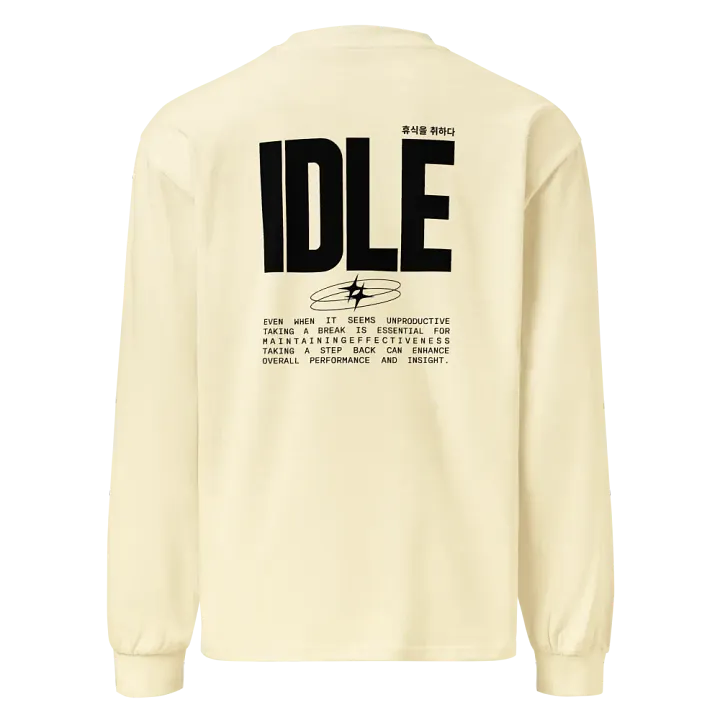 Idle Heavyweight Long Sleeve product image (2)
