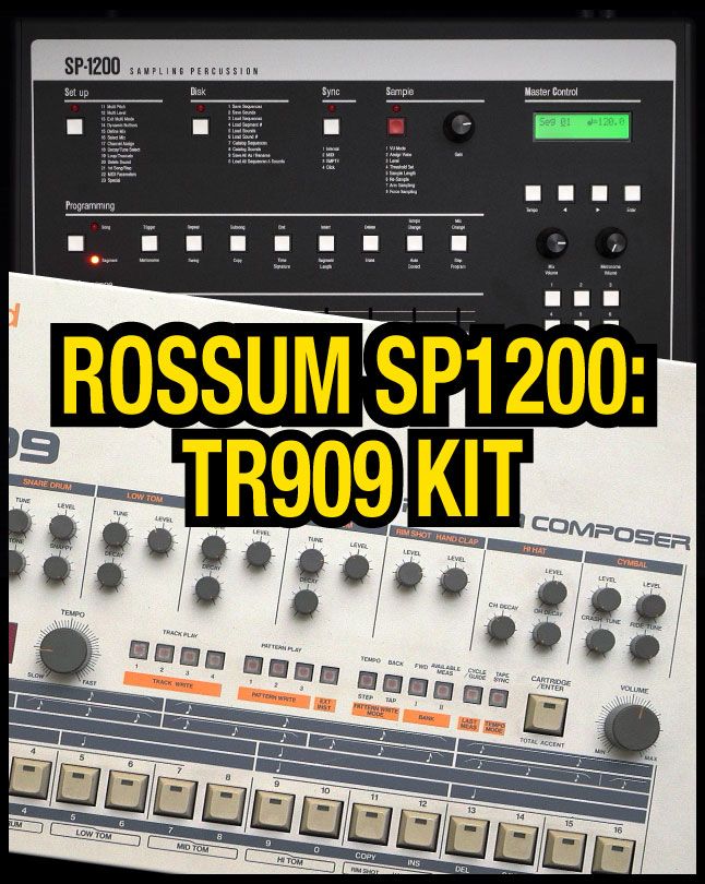 Rossum SP1200: TR909 Kit product image (1)