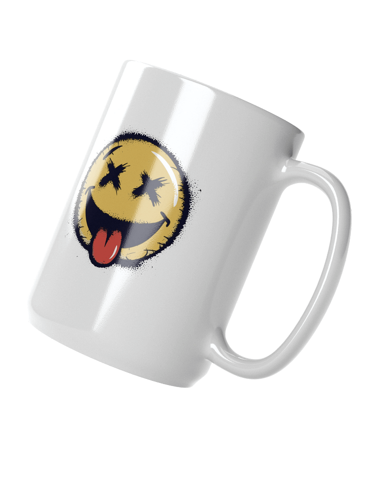X Smiley – 15 oz Ceramic Mug by UnkoCon product image (2)