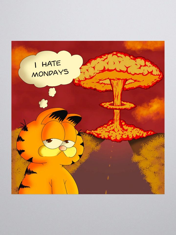 I hate Mondays Sticker product image (3)