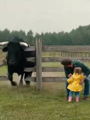 The Horse Protector and the Fake Fance #ai #horse #bull 