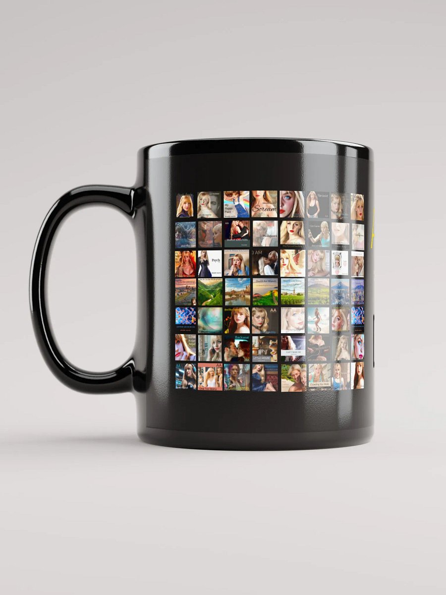 AA's AI Hits Mug (Black With Logo/QR) product image (1)