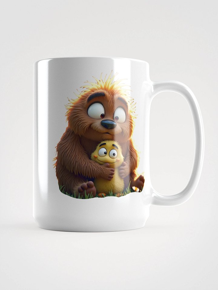 Furry Friends Forever – Cute Cartoon Hug Design product image (1)