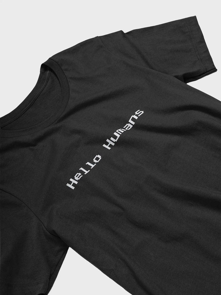 Hello Humans (Dark Minimalist Tee) product image (2)