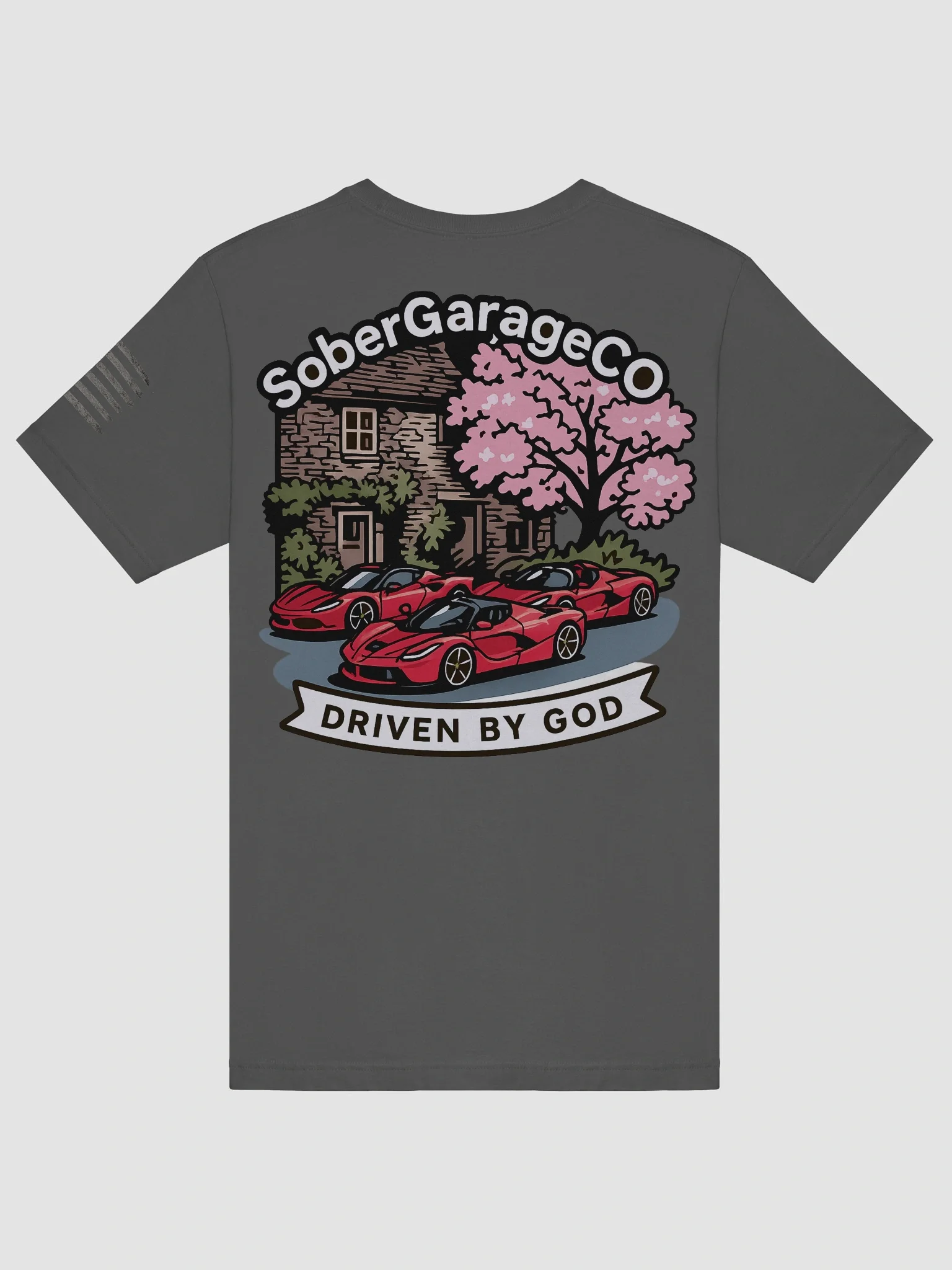 Ferrari Sober Garage CO Stylized T-Shirt product image (61)