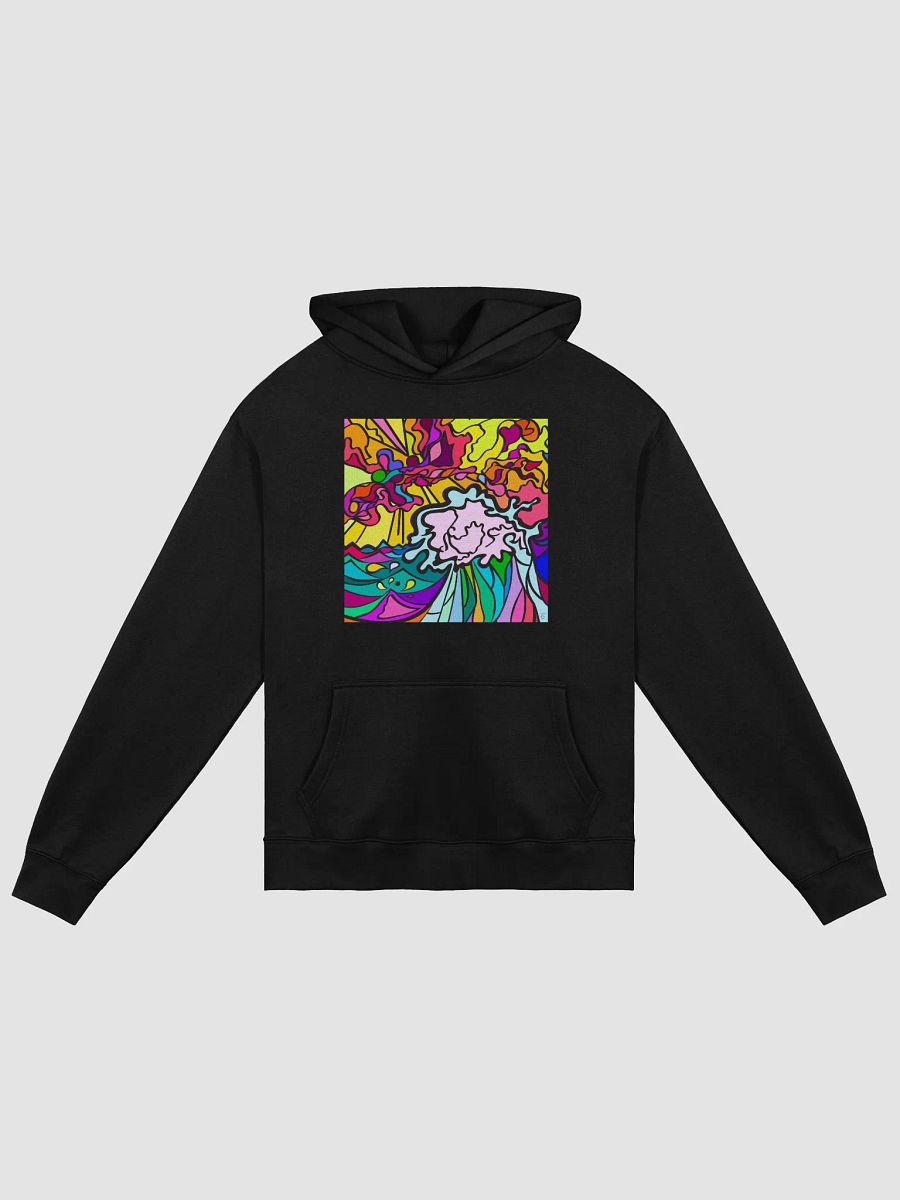Psychedelic Swirl Unisex Hoodie. - Wave at Sunset product image (2)