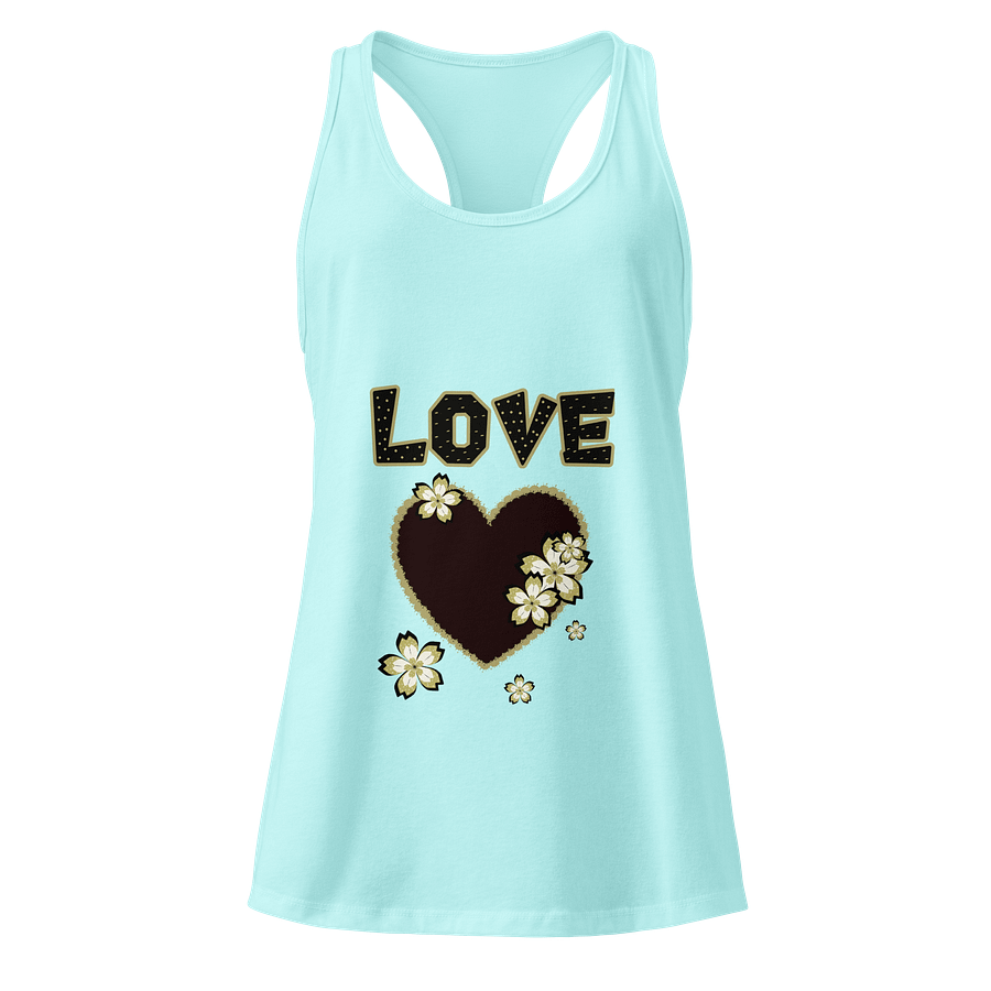 Love in Bloom Racerback Tank product image (5)