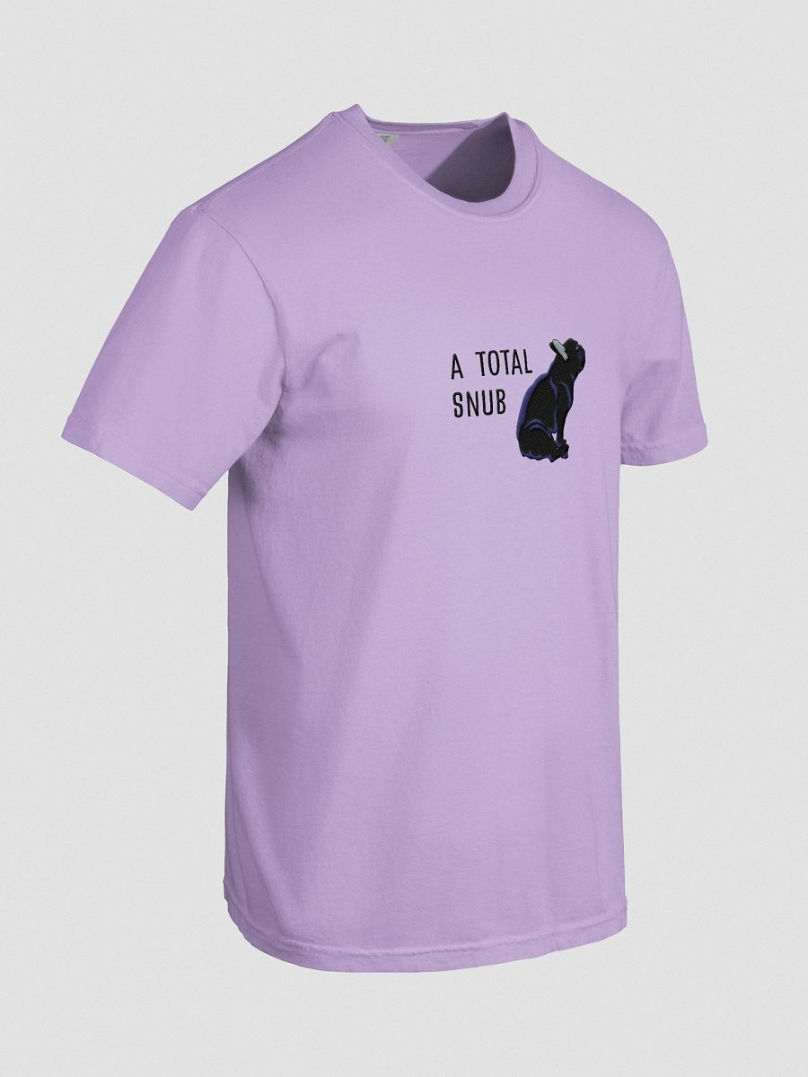A Total Snub T-Shirt(Embroidered) of a French Bulldog(Black) product image (48)