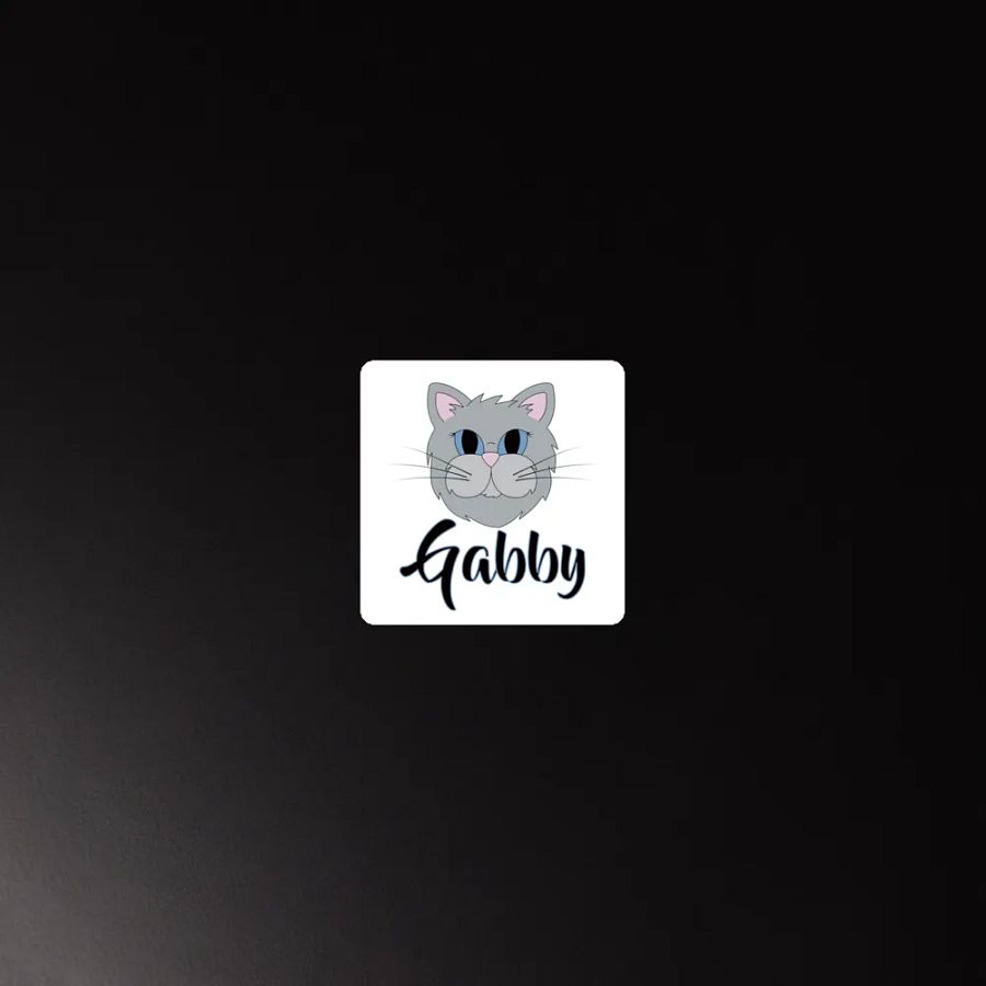 Gabby the Cat Die-Cut Magnet product image (3)